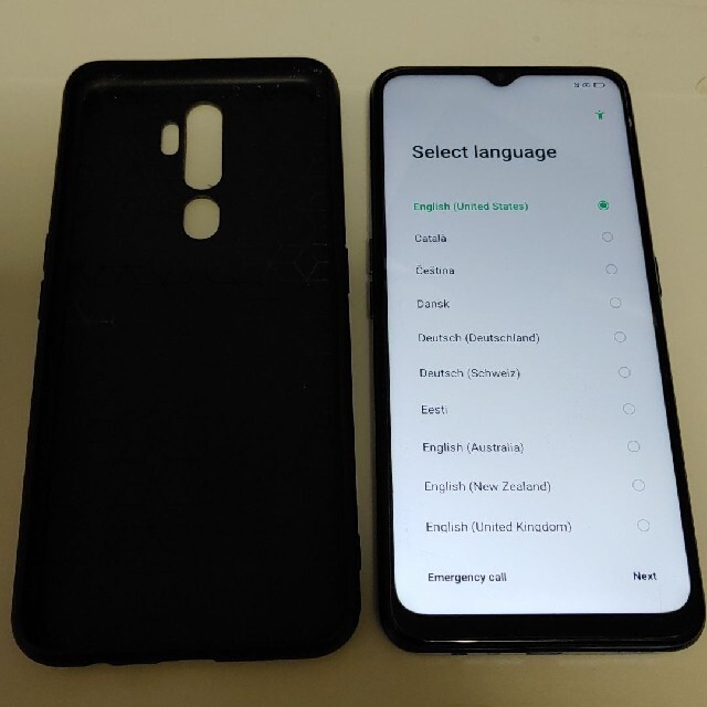 OPPO A5 2020 モバイル 本体のみケース付き