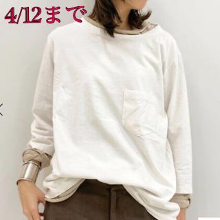 ドゥーズィエムクラス(DEUXIEME CLASSE)の【REMI RELIEF/レミ リリーフ】 ポケツキ7ブTシャツ レミレリーフ(カットソー(長袖/七分))