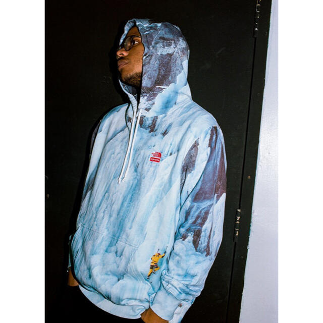 supreme the north face ice climb hooded