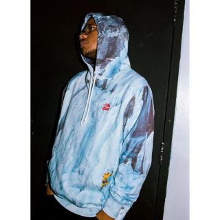 シュプリーム(Supreme)のsupreme the north face ice climb hooded(パーカー)