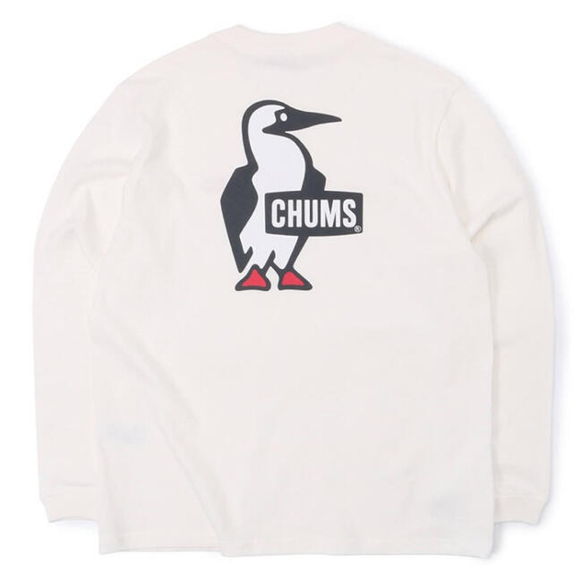 CHUMS(チャムス)のCHUMS（チャムス）　ロングスリーブTシャツ　ブービーロゴ メンズのトップス(Tシャツ/カットソー(七分/長袖))の商品写真