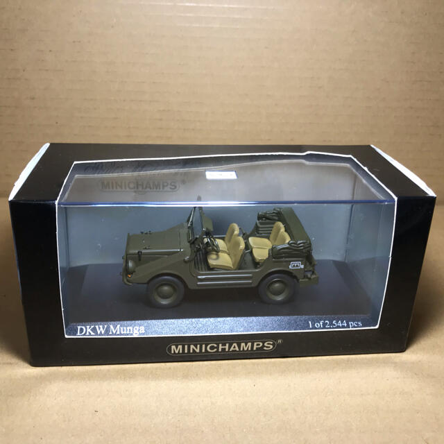 ミニチャンプス  1/43 DKW Munga ジープ  ミニカー