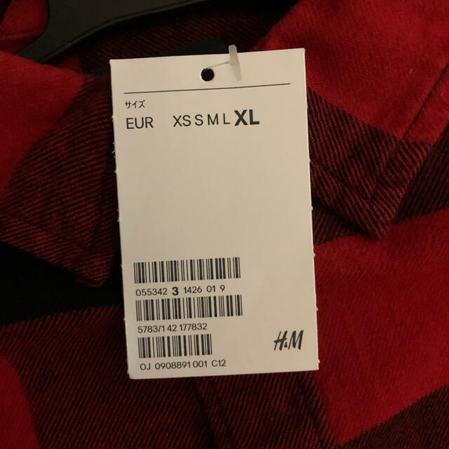 H&M(エイチアンドエム)の新品！！値下げ中！！h&mチェックシャツ メンズのトップス(シャツ)の商品写真