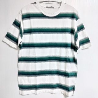 シップス(SHIPS)のシップス SHIPS グラデーション ボーダー BOXシルエット Tシャツ S(Tシャツ/カットソー(半袖/袖なし))