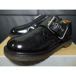 ジョージコックス(GEORGE COX)の【激レア】Dr.Martens×GeorgeCox 英国製 モンク UK5 黒(ローファー/革靴)