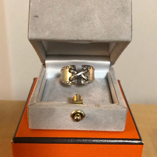 Hermes(エルメス)のvintage メキシコリング　HERMES コルセット メンズのアクセサリー(リング(指輪))の商品写真