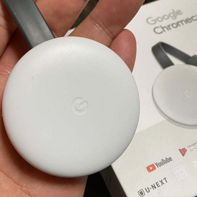 Google - Google Chromecast 第三世代 ホワイト/白の通販 by Google - Google Chromecast 第三世代 ホワイト/白の通販 by