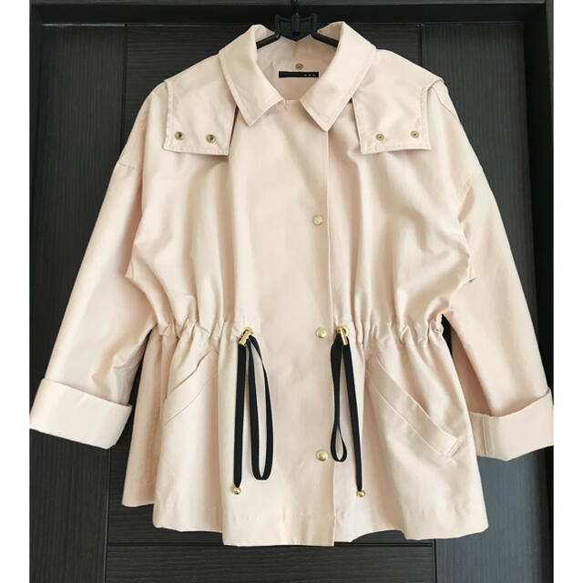 キャトルメラージュ　スプリングコート　ピンク レディースのジャケット/アウター(スプリングコート)の商品写真
