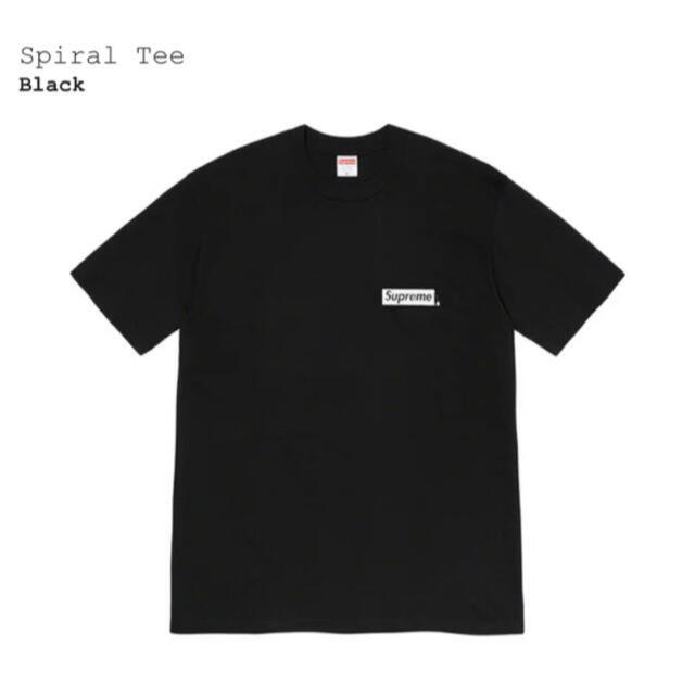 Supreme Spiral Tee Black L シュプリーム