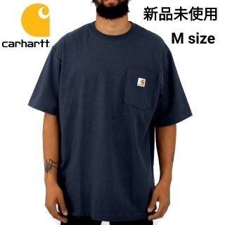 カーハート(carhartt)の新品未使用 カーハート ポケット ビッグ Tシャツ ネイビー K87 NVY M(Tシャツ/カットソー(半袖/袖なし))