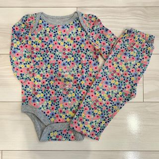 ベビーギャップ(babyGAP)の【新品】babygap ロンパース＋レギンス 60 80(ロンパース)