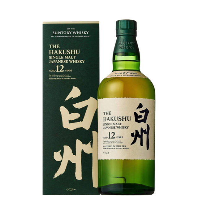 サントリー　白州12年　シングルモルト　ウィスキー　700ml食品/飲料/酒