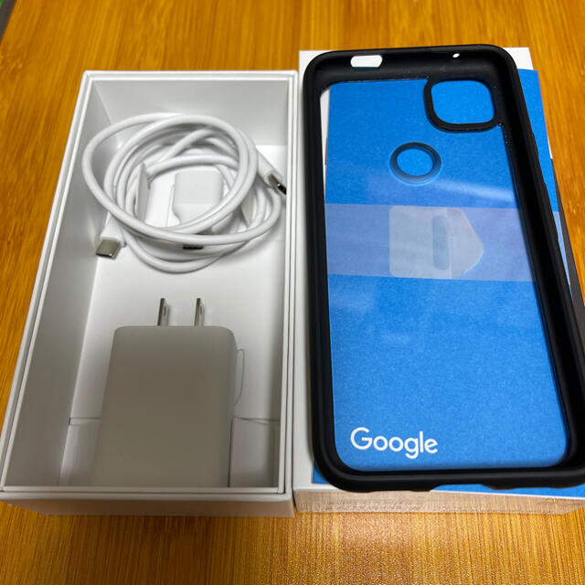 Google Pixel(グーグルピクセル)のpixel4a just BLACK  128GB スマホ/家電/カメラのスマートフォン/携帯電話(スマートフォン本体)の商品写真