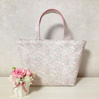 【参考作品】 No.3 リバティ ハンドメイド ミニトートバッグ