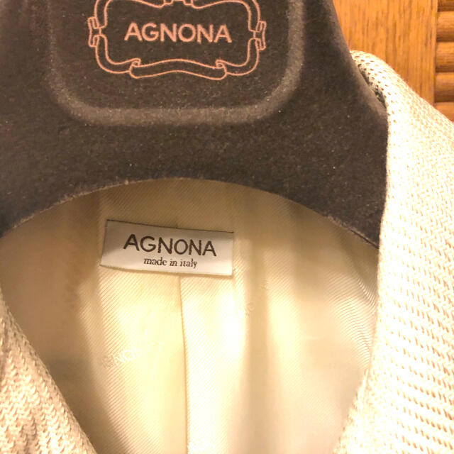 Agnona - イタリア製 最高級ジャケット ハーフコートアニオナAGNONA の