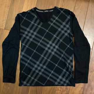 バーバリーブラックレーベル(BURBERRY BLACK LABEL)のバーバリーロングＴシャツ(Tシャツ/カットソー(七分/長袖))