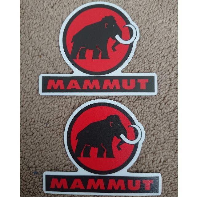 Mammut(マムート)のマムート mammut ステッカー 2枚セット スポーツ/アウトドアのアウトドア(その他)の商品写真