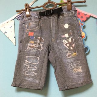 エフオーキッズ(F.O.KIDS)のF.OKIDS 120 ハーフパンツ 短パン ディズニー ミッキー(パンツ/スパッツ)