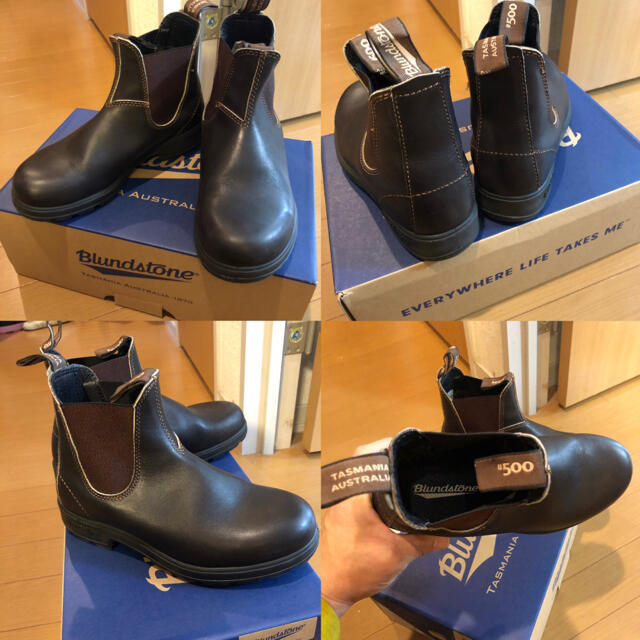 Blundstone(ブランドストーン)の【美品】ブランドストーン　UK4 ダークブラウン レディースの靴/シューズ(ブーツ)の商品写真