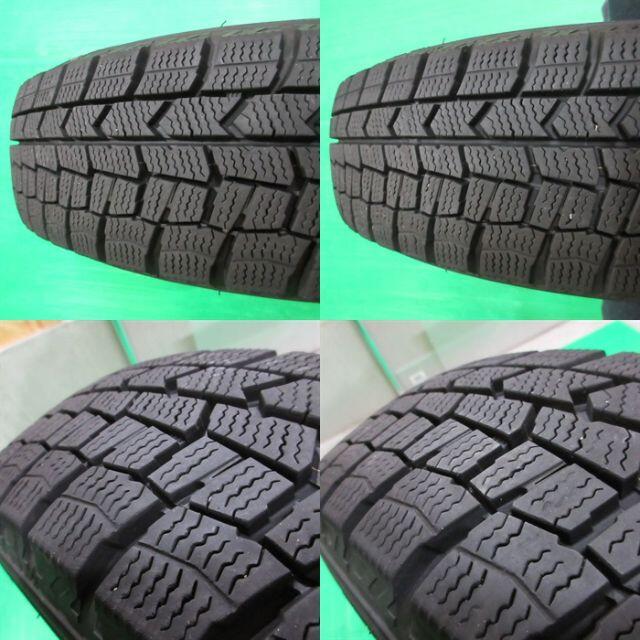 良品 N-ONE 155/65R14 2018年バリ山スタッドレス N-BOX 8