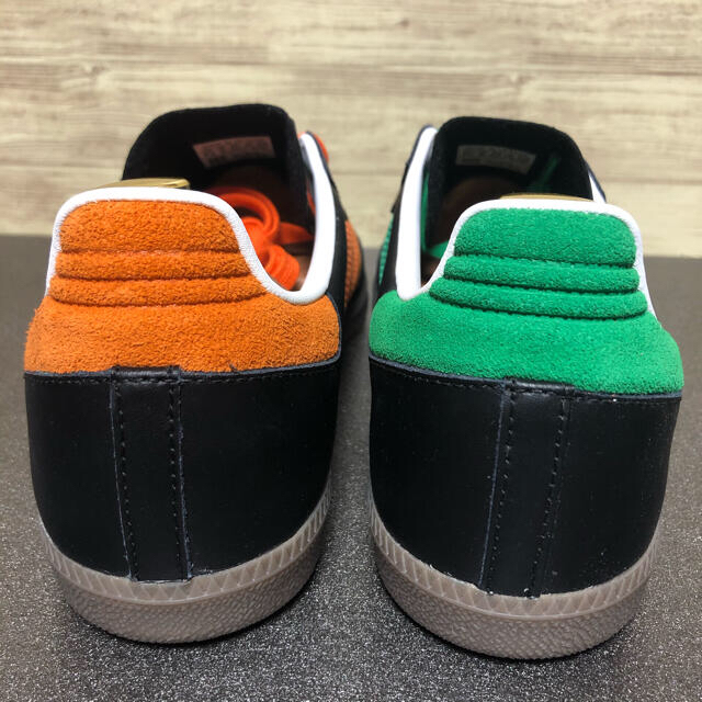 adidas(アディダス)の新品 26cm adidas アディダス サンバ samba 緑 オレンジ メンズの靴/シューズ(スニーカー)の商品写真