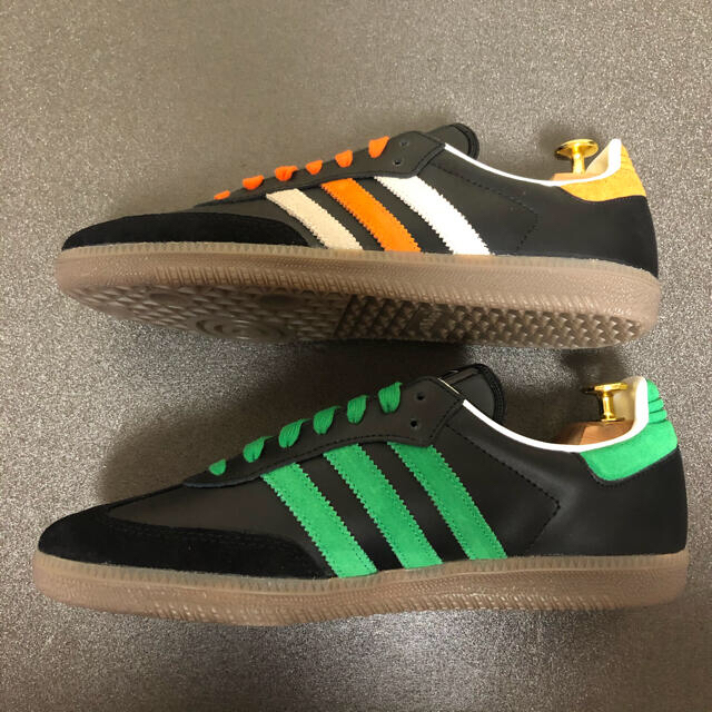 adidas(アディダス)の新品 26cm adidas アディダス サンバ samba 緑 オレンジ メンズの靴/シューズ(スニーカー)の商品写真