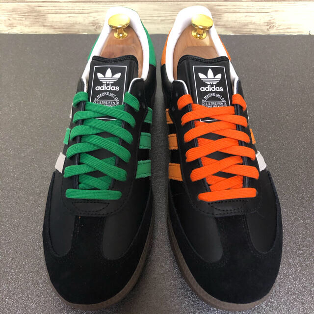 adidas(アディダス)の新品 26cm adidas アディダス サンバ samba 緑 オレンジ メンズの靴/シューズ(スニーカー)の商品写真