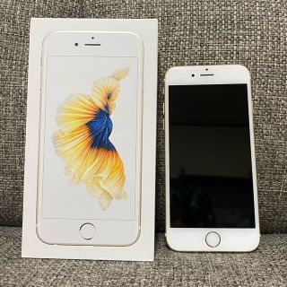 アップル(Apple)のiPhone6s 64GB ゴールド(スマートフォン本体)