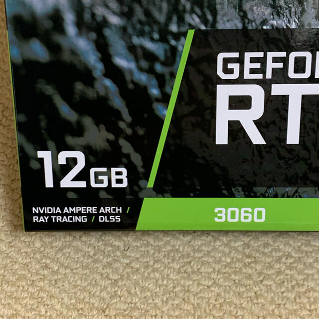 GeForce RTX3060 搭載 グラフィックボード スマホ/家電/カメラのPC/タブレット(PC周辺機器)の商品写真