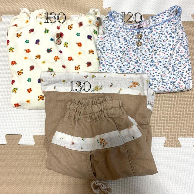 キムラタン(キムラタン)の女の子＊子ども服まとめ売り⭐︎120-130 キッズ/ベビー/マタニティのキッズ服女の子用(90cm~)(Tシャツ/カットソー)の商品写真