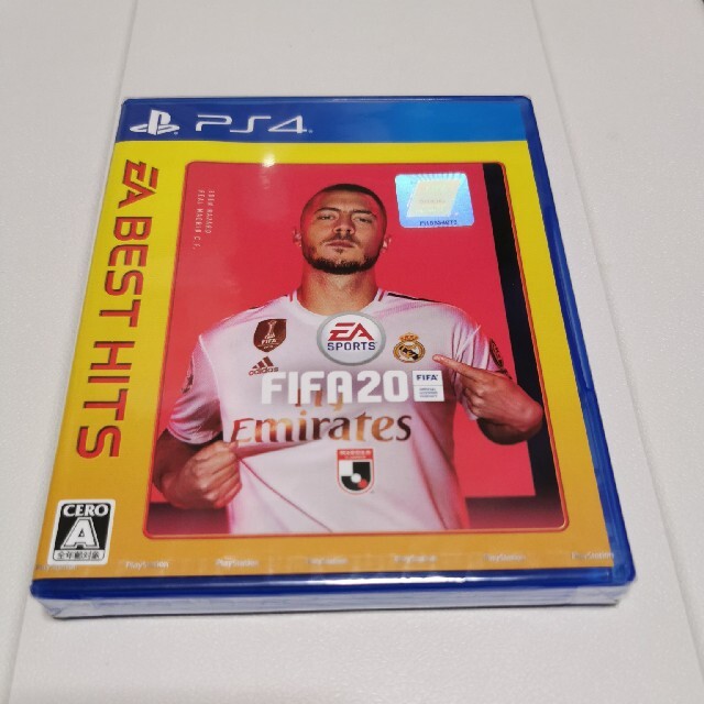 新品未開封 FIFA 20（EA BEST HITS） PS4 エンタメ/ホビーのゲームソフト/ゲーム機本体(家庭用ゲームソフト)の商品写真