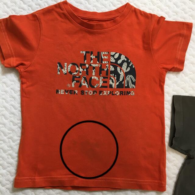 THE NORTH FACE(ザノースフェイス)のノースフェイス　Tシャツ　110 キッズ/ベビー/マタニティのキッズ服男の子用(90cm~)(Tシャツ/カットソー)の商品写真