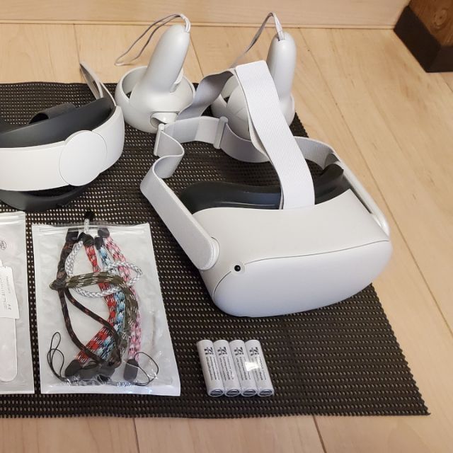 Oculus Quest 2 64GB + エリートストラップ 他おまけ付 ゲームソフト
