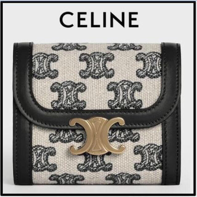 celine(セリーヌ)のram様専用 CELINE トリオンフ エンブロイダリー ウォレット レディースのファッション小物(財布)の商品写真