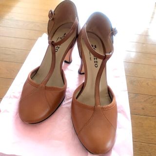 レペット(repetto)のレペット　ストラップ　パンプス　ブラウン(ハイヒール/パンプス)