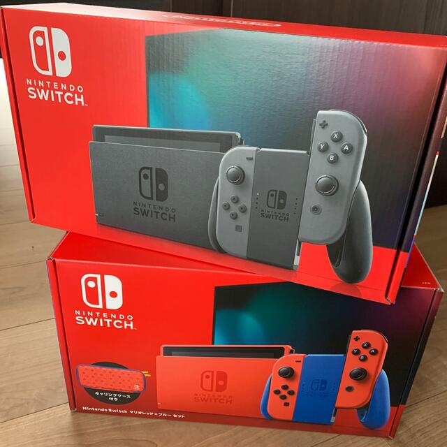 新品未開封　任天堂スイッチ　グレー