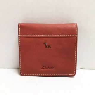 ダコタ(Dakota)のダコタ 2つ折り財布 - レッド レザー(財布)