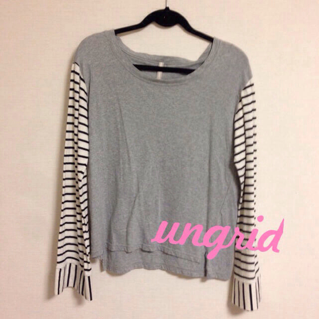 Ungrid(アングリッド)のungrid 大人気カットソー レディースのトップス(カットソー(長袖/七分))の商品写真