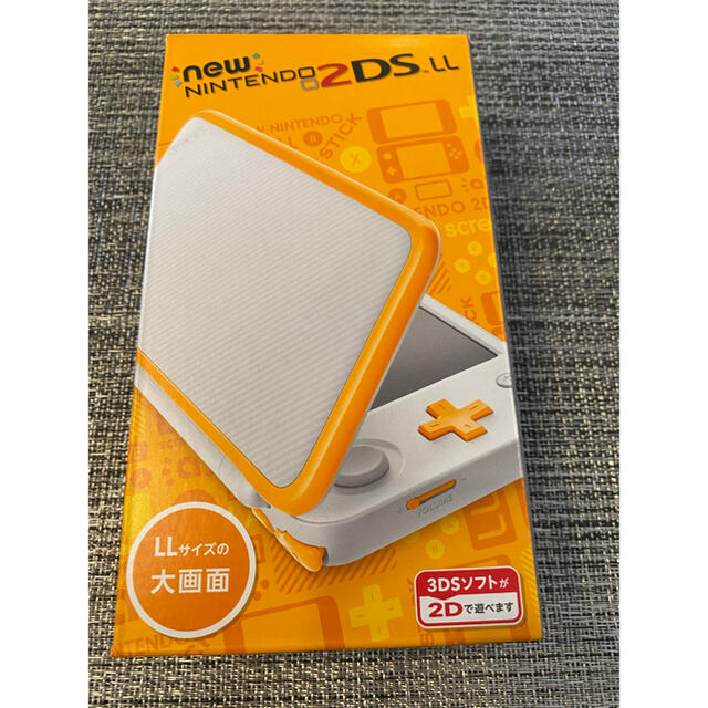 new NINTENDO 2DS LL ホワイト×オレンジ ソフト付 - www.sorbillomenu.com