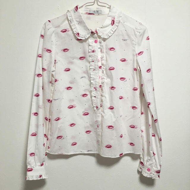 MILK(ミルク)のMILK♡lipブラウス(新品) レディースのトップス(シャツ/ブラウス(長袖/七分))の商品写真