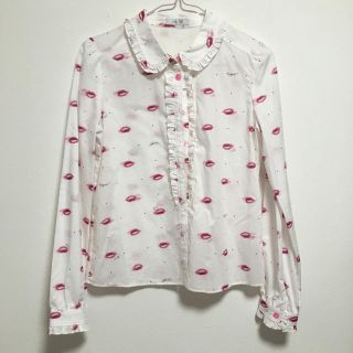 ミルク(MILK)のMILK♡lipブラウス(新品)(シャツ/ブラウス(長袖/七分))