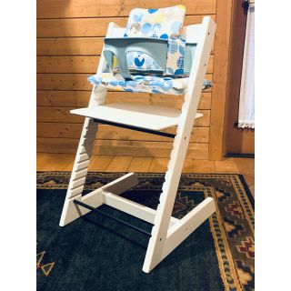 ストッケ(Stokke)のs01 様【白色延長グライダー付き】（198）ストッケ トリップトラップS/N4(その他)