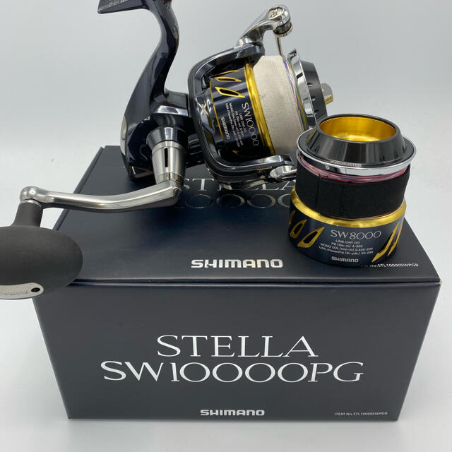 出産祝いなども豊富 SHIMANO - 13 ステラSW10000PG+8000替スプール ...