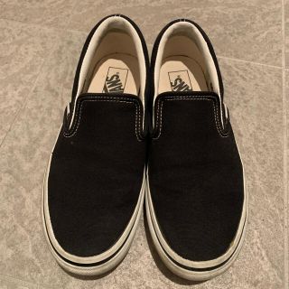 ヴァンズ(VANS)のVANS ブラックスリッポン　23.5㎝(スニーカー)