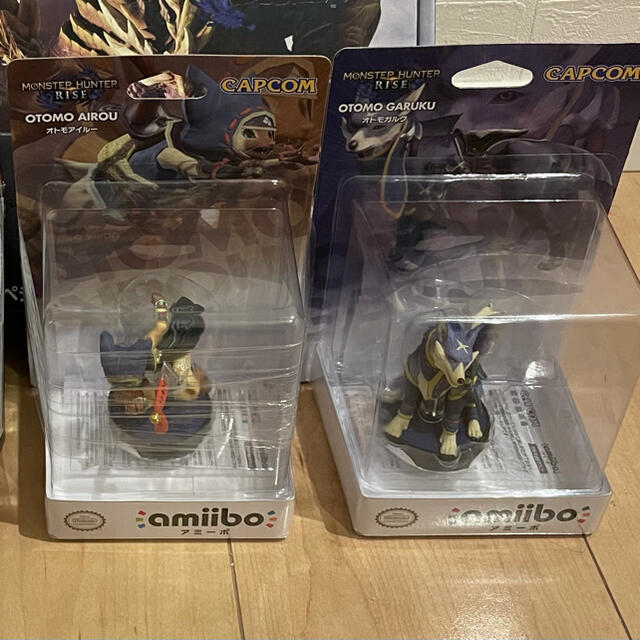 【新品未開封】amiibo　アミーボ　モンスターハンターライズ　2点セット