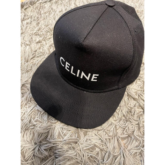 帽子正規品　CELINE コットンキャップ　完売日　タグ付き　新品未使用
