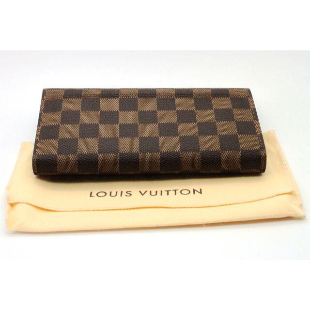 LOUIS VUITTON(ルイヴィトン)のルイヴィトンダミエポルトフォイユサラN63209【超美品】 レディースのファッション小物(財布)の商品写真