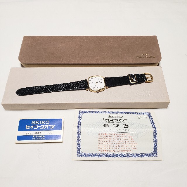 ☆未使用保管品☆SEIKO☆ドルチェ☆Dolce☆クォーツ☆5931-5400☆