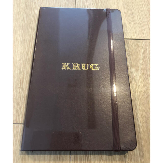 Krug(クリュッグ)の【ニック様専用】Krug(クリュッグ)ノート 非売品 食品/飲料/酒の酒(シャンパン/スパークリングワイン)の商品写真