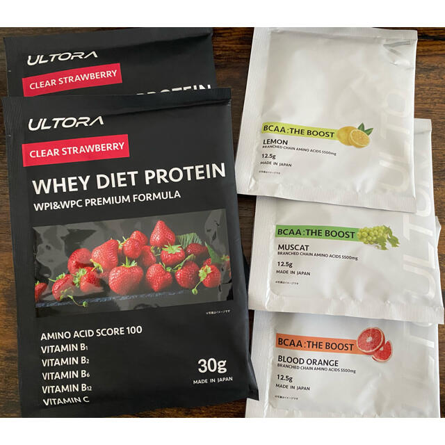 ULTORA WHEY DIET PROTEIN  BCAA PROTEIN 食品/飲料/酒の健康食品(プロテイン)の商品写真